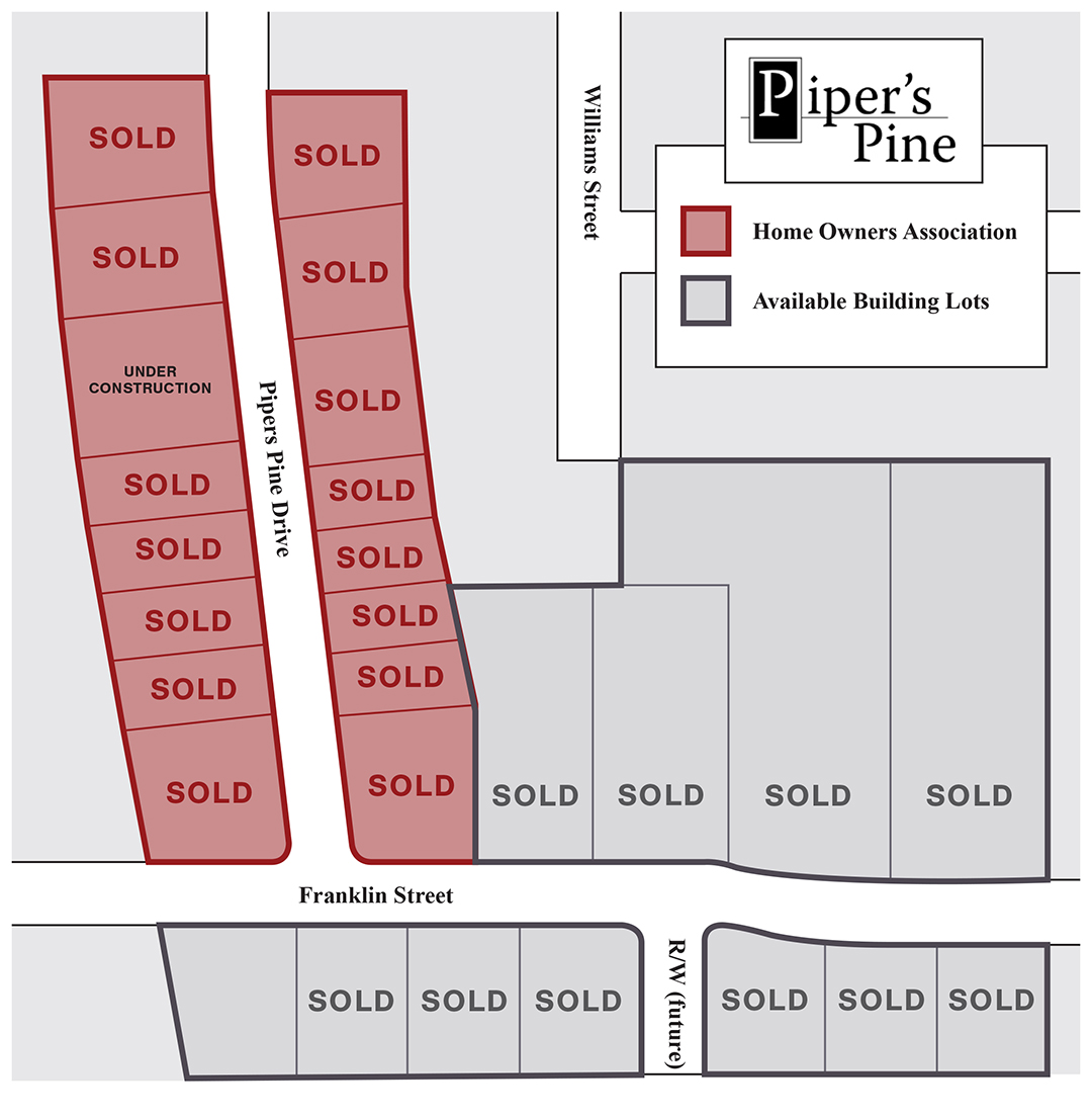 Building Lots Pleasant Hill, Ohio | Pipers Pine